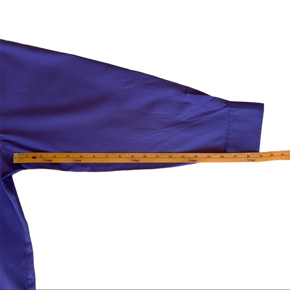 Men’s Van Heusen Flex Collar Regular Fit Long Sleeve Button Up Shirt - XL 17.5 - Picture 5 of 6